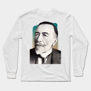 Polish-British Joseph Conrad illustration Long Sleeve T-Shirt